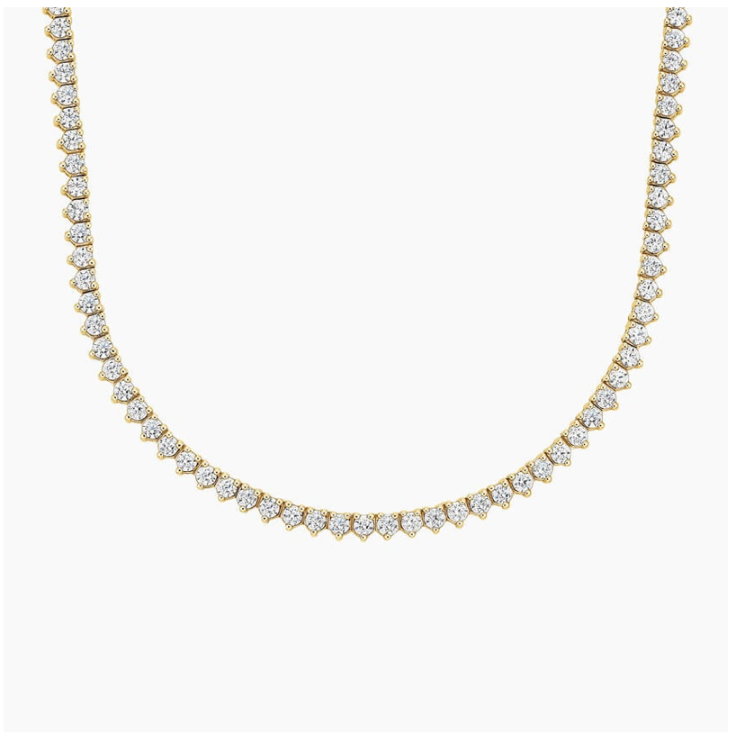 Diamond Tennis Necklace (5 ct. tw.) in 18K Yellow Gold