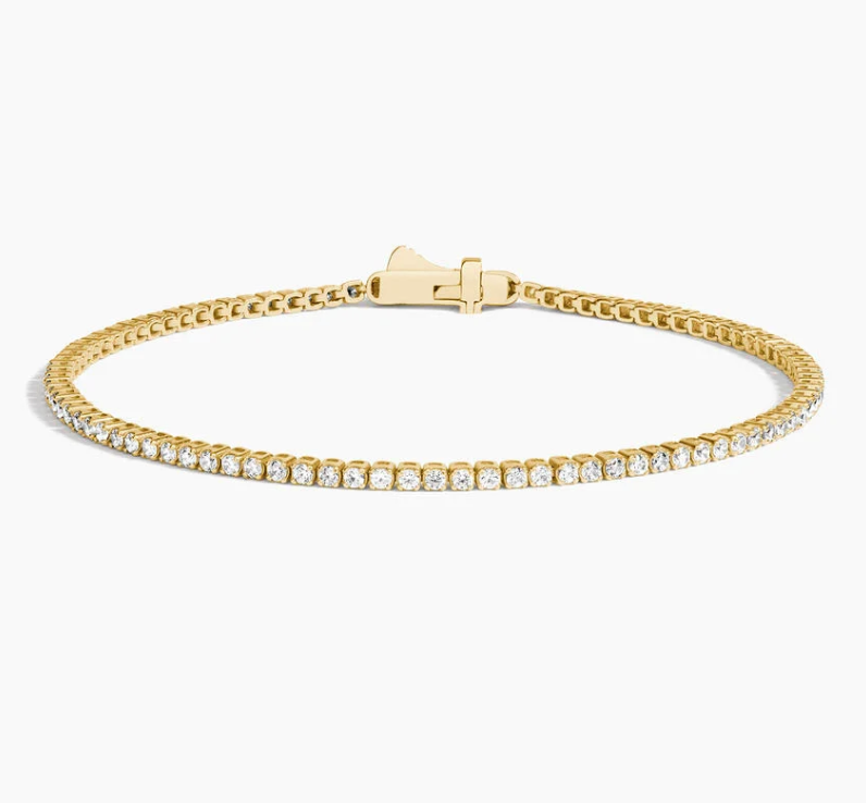 Diamond Tennis Bracelet in 14K Yellow Gold