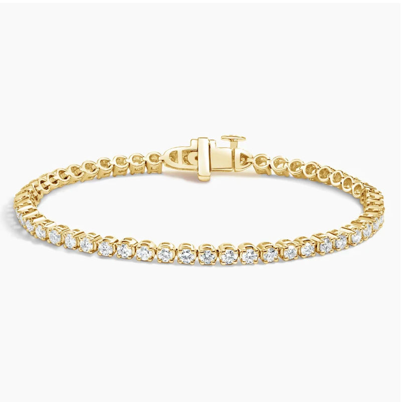 Diamond Tennis Bracelet in 18K Yellow Gold