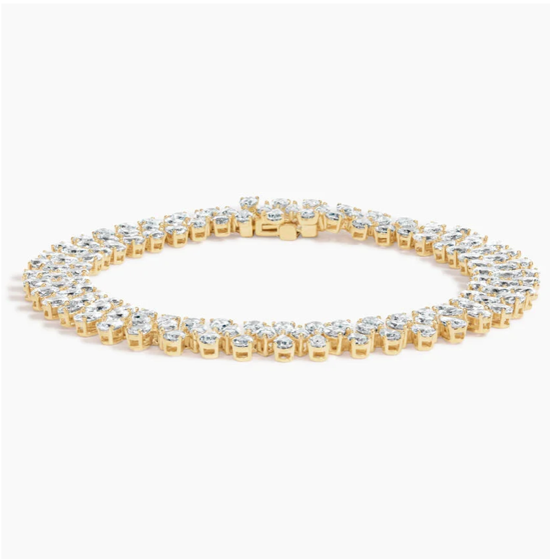 Diamond Tennis Bracelet in 18K Yellow Gold