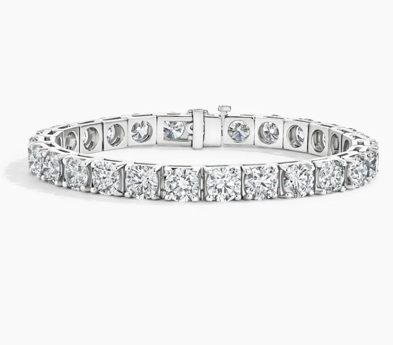 Diamond Tennis Bracelet in 18K White Gold